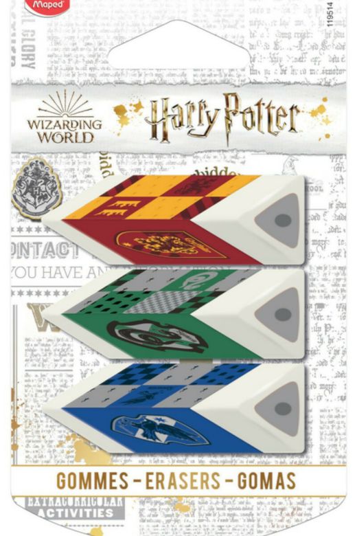ΓΟΜΟΛΑΣΤΙΧΑ ΠΥΡΑΜΙΔΑ HARRY POTTER 3TEM BLISTER