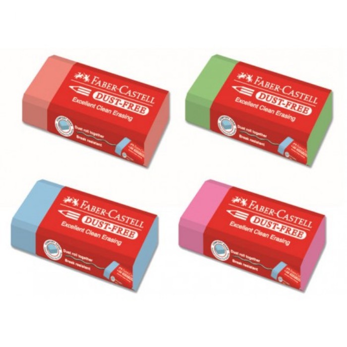 Faber Castell Γόμα Color Dust Free Μικρή 1 Τεμ.