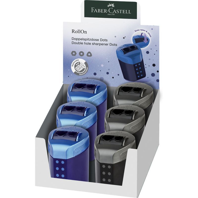 ΞΥΣΤΡΑ ΔΙΠΛΗ ROLL-ON 183910 ΜΑΥΡΟ-ΜΠΛΕ