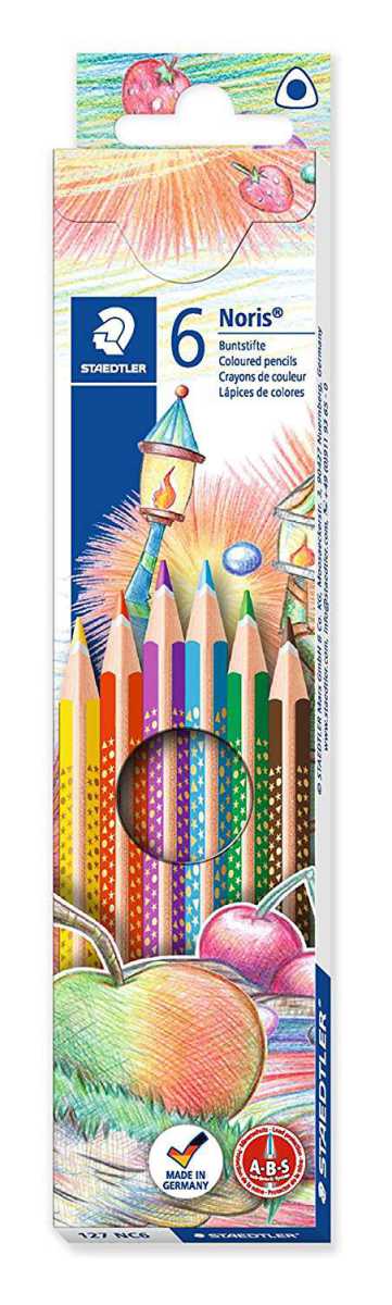 ΞΥΛΟΜΠΟΓΙΑ ΤΡΙΓΩΝΙΚΗ NORIS CLUB 6PCS 127 NC6 STAEDTLER