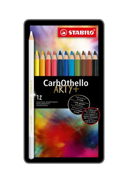 Μολυβοκάρβουνο Stabilo Carbothello (12 Τεμάχια)