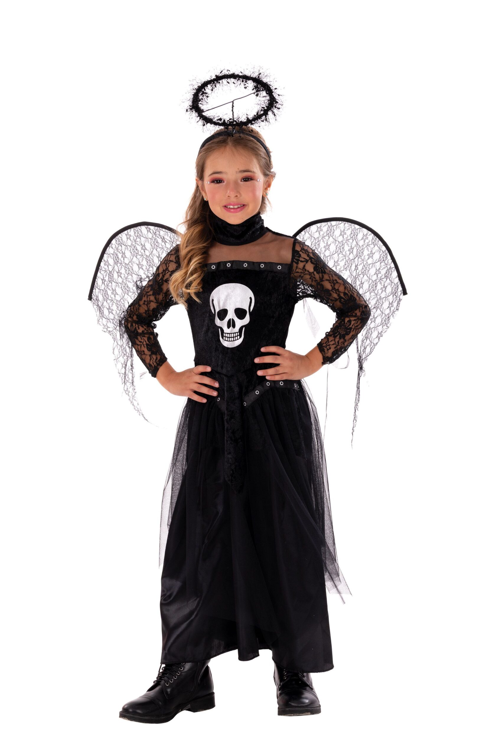 Αποκριάτικη Στολή Black Angel μεγ.06