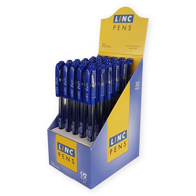 Ball pen LINC Glycer/blue, κουτί 30τμχ
