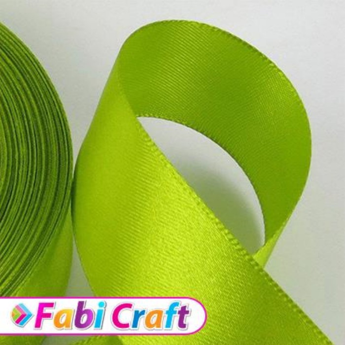 Fabi Κορδέλα Σατέν 15mm x 50y Λαχανί