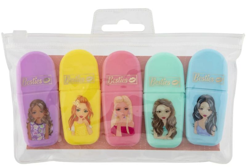 ΣΕΤ ΜΑΡΚΑΔΟΡΟΙ MINI 5ΤΕΜ BESTIES ΣΕ ΘΗΚΗ