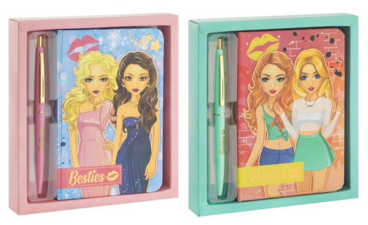 ΣΗΜΕΙΩΜΑΤΑΡΙΟ 15X10,5CM ΜΕ ΣΤΥΛΟ ΜΠΛΕ, 90 ΦΥΛΛΑ