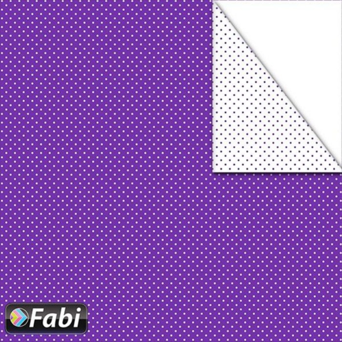 Fabi Χαρτόνι Σχεδίου Μίνι Πουά Μωβ 50x70cm