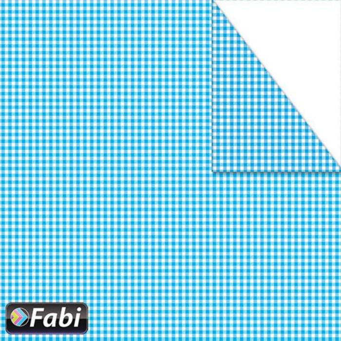 Fabi Χαρτόνι Σχεδίου Μίνι Καρό Γαλάζιο 50x70cm