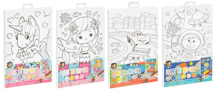 ΚΑΜΒΑΣ ΖΩΓΡΑΦΙΚΗΣ ΜΕ ΑΡΙΘΜΗΣΗ Α4