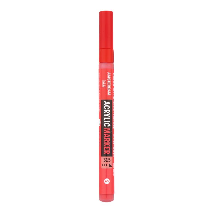 ΜΑΡΚΑΔΟΡΟΣ ΑΚΡΥΛΙΚΟΣ AMSTERDAM 2MM 315 PYRROLE RED SW