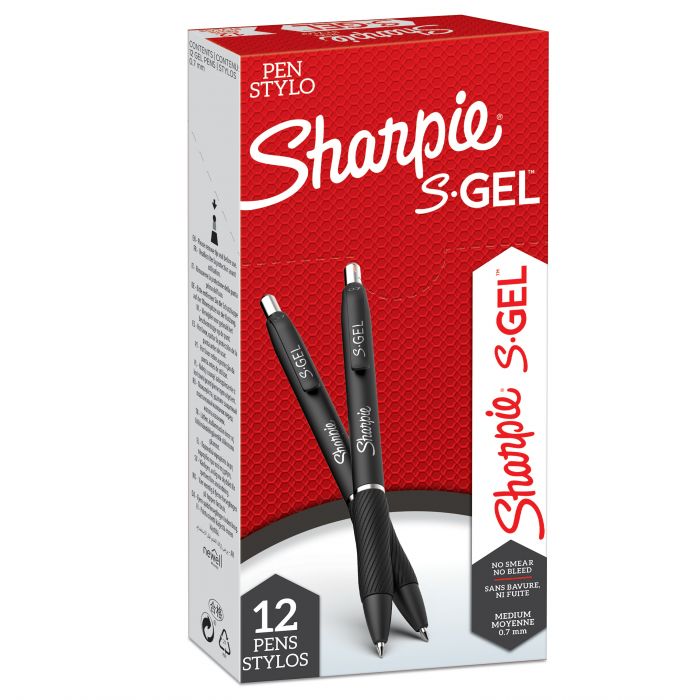 ΣΤΥΛΟ SHARPIE S-GEL ΜΑΥΡΟ 0,7