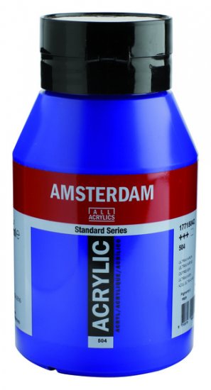 ΑΚΡΥΛΙΚΟ AMSTERDAM 1LTR. No 504 ULTRAMARINE