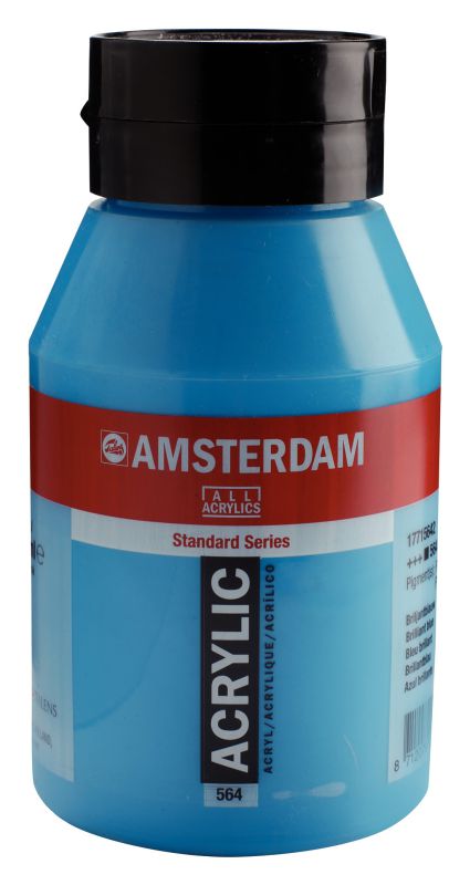 ΑΚΡΥΛΙΚΟ AMSTERDAM 1LTR. No 564 BRILLIANT BLUE