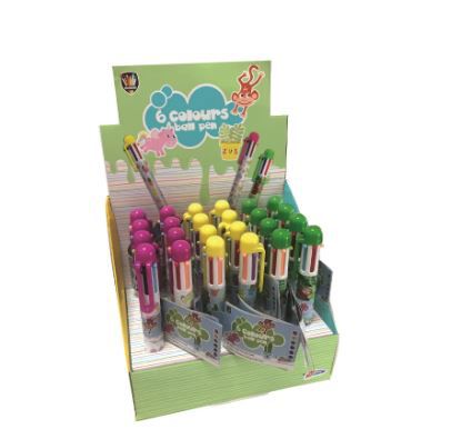 ΣΤΥΛΟ ΜΕ 6 ΧΡΩΜΑΤΑ - 3ΣΧΕΔΙΑ