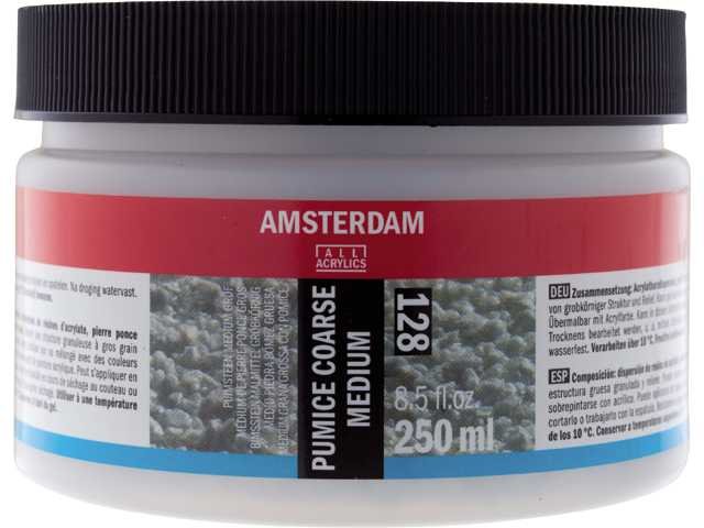 ΠΑΣΤΑ ΕΦΕ ΤΣΙΜΕΝΤΟ(ΚΟΚΚΟ) 128 PUMICE COARSE MEDIUM 250ML AMSTERDAM