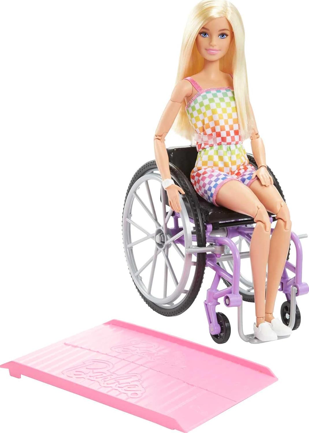 BARBIE FASHIONISTA - ΜΕ ΑΝΑΠΗΡΙΚΟ ΑΜΑΞΙΔΙΟ - HJT13