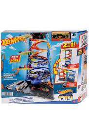 HOT WHEELS CITY - ΠΥΡΓΟΣ ΤΑΧΥΤΗΤΑΣ 2 ΣΕ 1 - HKX43