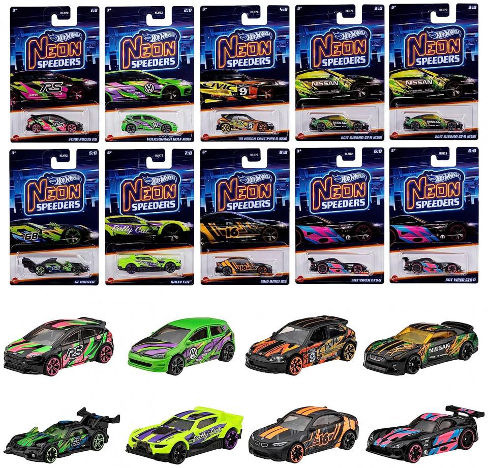 HOT WHEELS - ΝEON SPEEDERS - HLH73