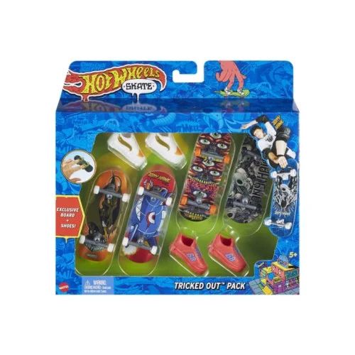 HOT WHEELS SKATE & ΠΑΠΟΥΤΣΙΑ - TONY HAWK HALF PIPE PACK - HVM14