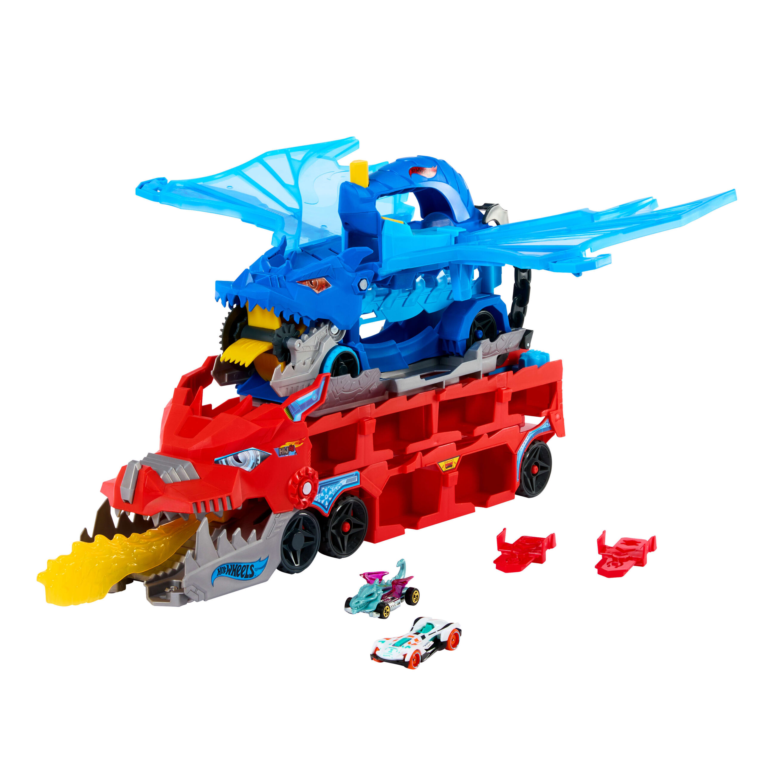 HOT WHEELS CITY - ΑΠΟΛΥΤΗ ΝΤΑΛΙΚΑ ΜΕ ΔΙΠΛΟ ΔΡΑΚΟ