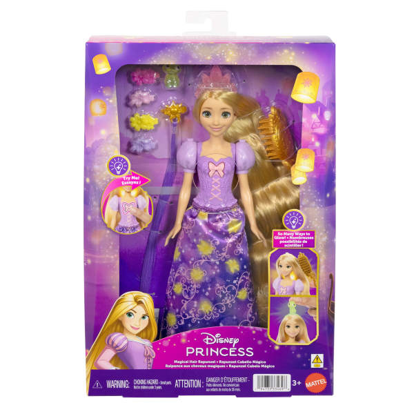 DISNEY PRINCESS - ΡΑΠΟΥΝΖΕΛ ΜΕ ΜΑΛΛΙΑ ΠΟΥ ΛΑΜΠΟΥΝ - JHL46