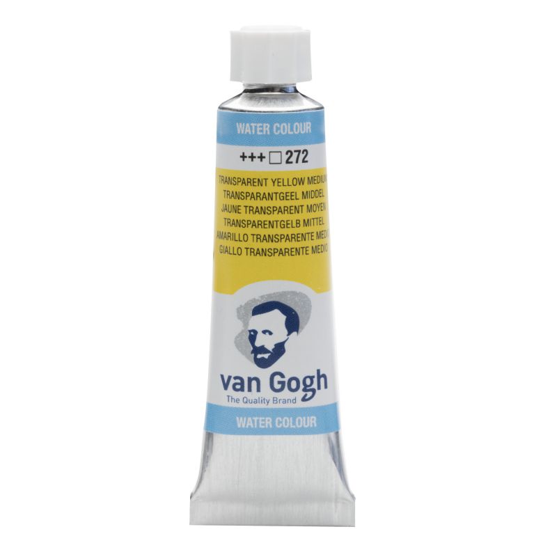 WATERCOLOUR VAN GOGH 10ML 272 TRANSPARENT YELLOW MED