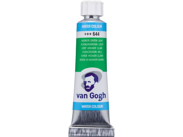 WATERCOLOUR VAN GOGH 10ML 644 HOOKER GREEN LIGHT