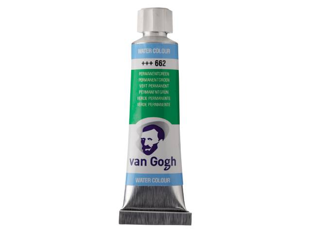 WATERCOLOUR VAN GOGH 10ML 662 PERM.GREEN