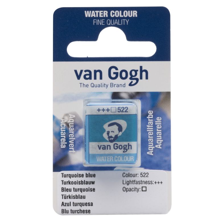 ΠΑΣΤΙΛΙΕΣ VAN GOGH 522 S1 TURQ.BLUE