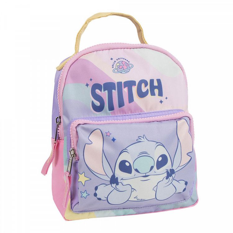 Τσάντα Πλάτης 23εκ με Τσέπη DISNEY Lilo & Stitch Free Time