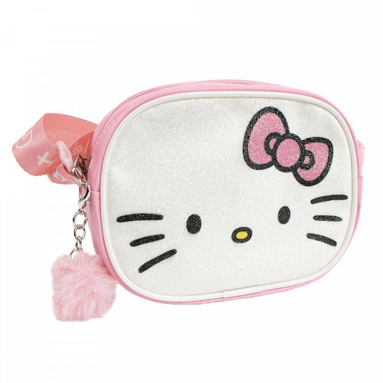 Τσαντάκι Ώμου 11εκ Οβάλ HELLO KITTY Fantasy