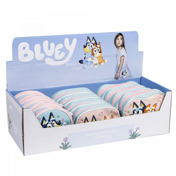 Σταντ με 12 Τσαντάκια Ώμου 13εκ BLUEY