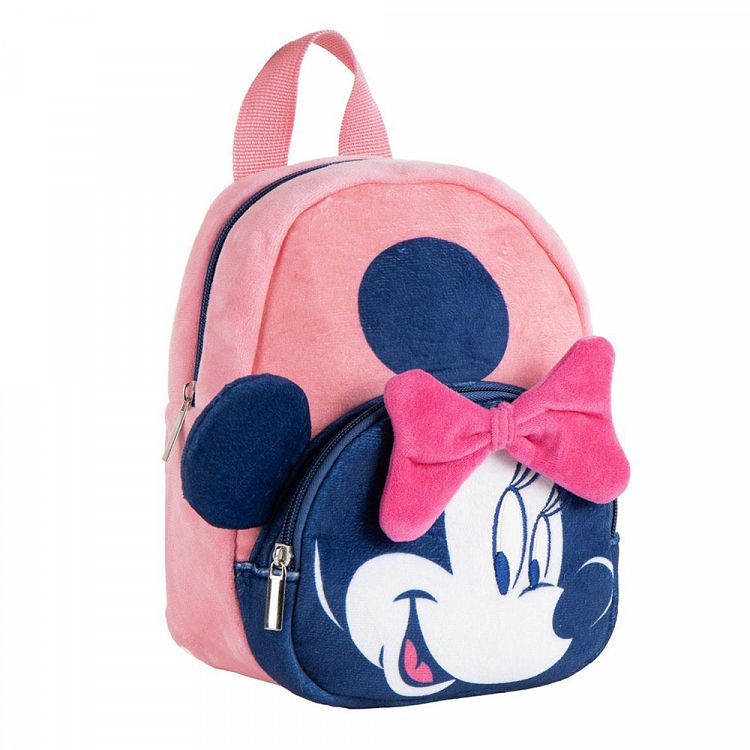 Premium Απαλή Τσάντα Πλάτης 22εκ Παιδικού Σταθμού DISNEY Minnie Mouse
