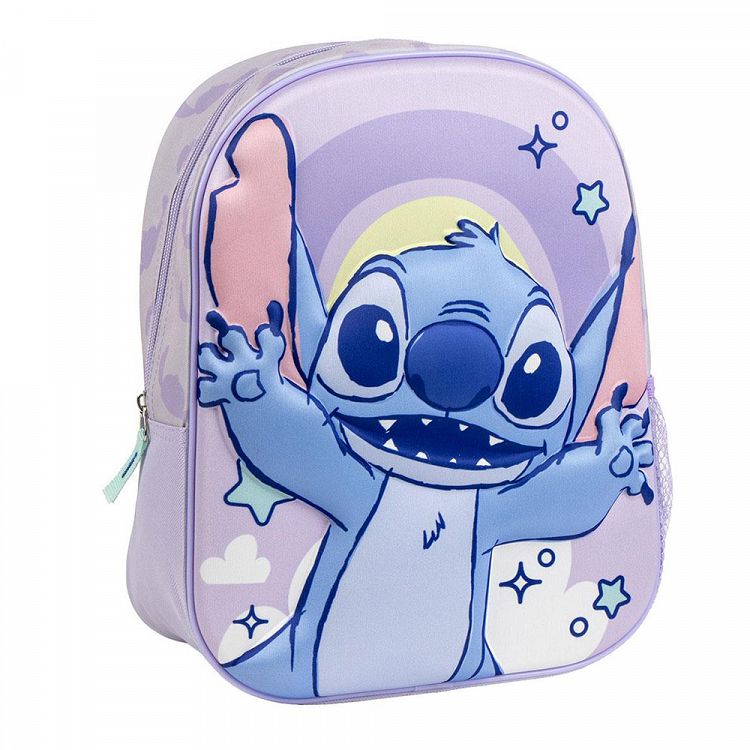 3D Τσάντα Πλάτης 31εκ Νηπιαγωγείου DISNEY Lilo & Stitch