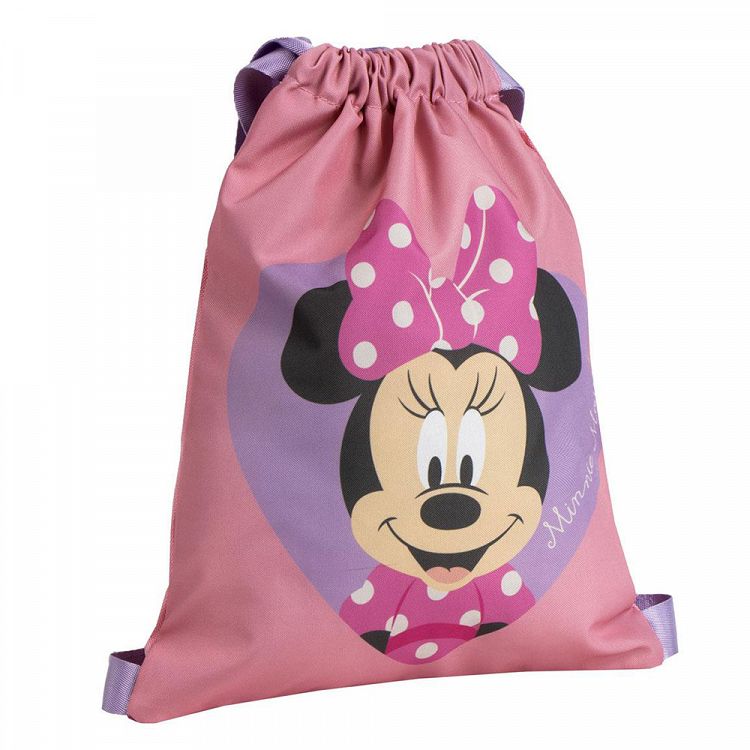 Τσάντα Πάνινη με Κορδόνια 27X33 DISNEY Minnie Mouse