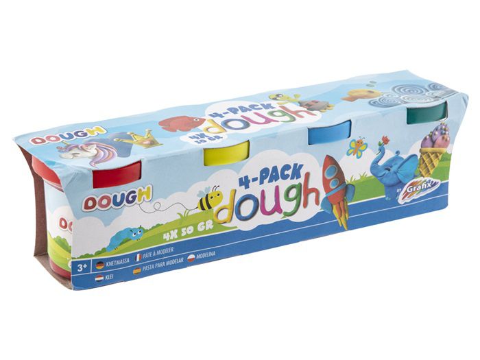 ΠΛΑΣΤΟΖΥΜΑΡΑΚΙΑ ΣΕΤ 4 ΧΡΩΜΑΤΑ Χ 50GR