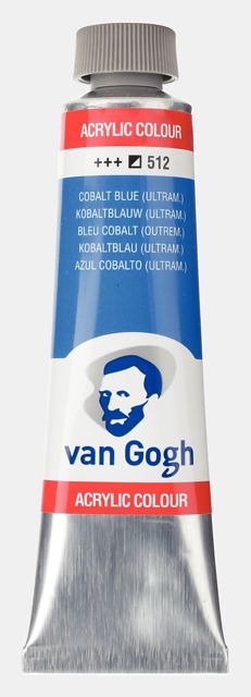 ΑΚΡΥΛΙΚΟ VAN GOGH 40ML 512 COB.BLUE U.MARINE