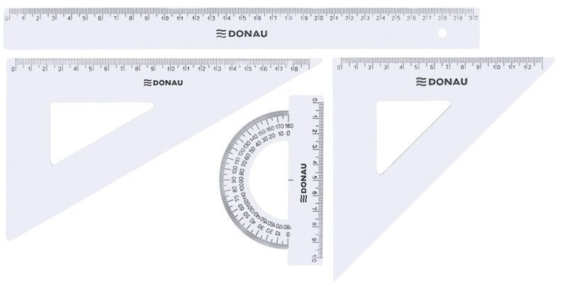ΣΕΤ ΧΑΡΑΚΕΣ ΔΙΑΦΑΝΟΙ 4ΤΕΜ 30CM
