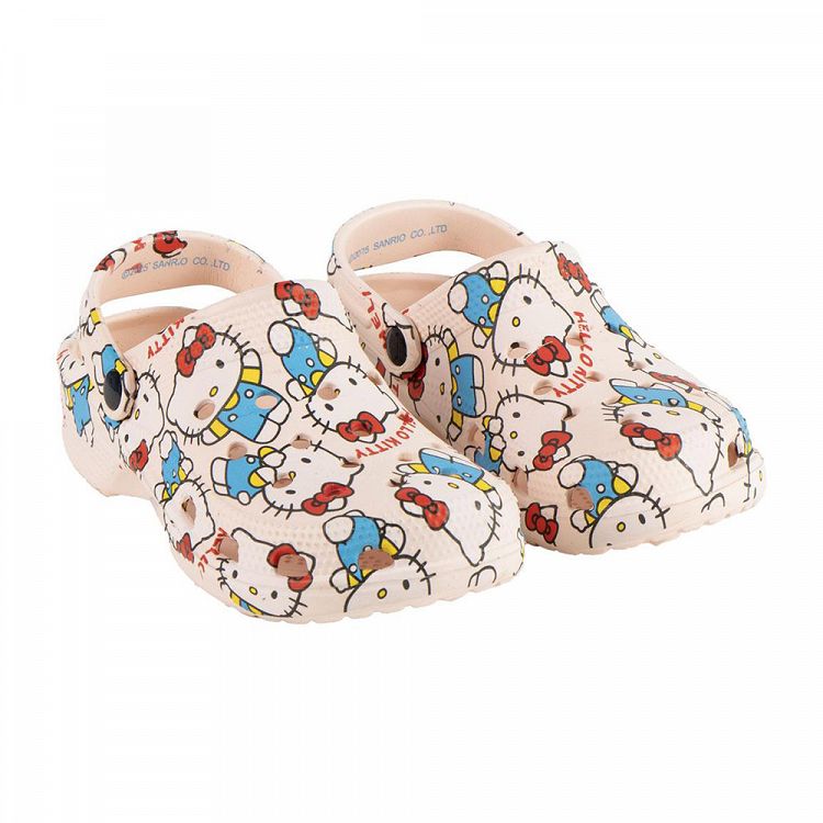 Παντόφλες τύπου Crocs από EVA HELLO KITTY - Μέγεθος 26/27
