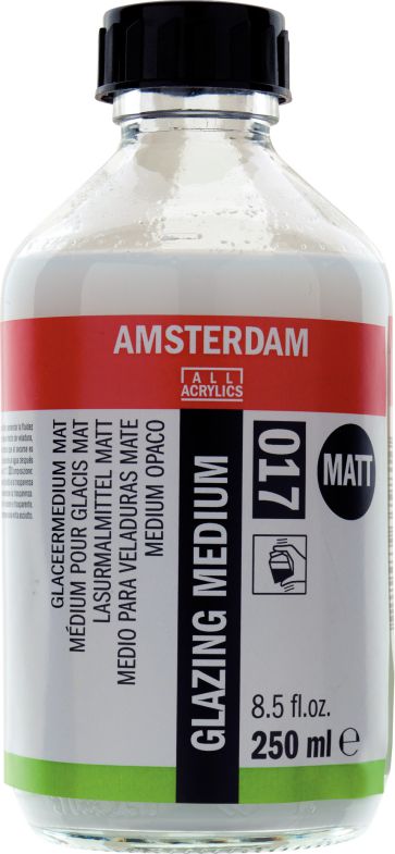 AMSTERDAM GLAZING MEDIUM 017 MATT 250ML