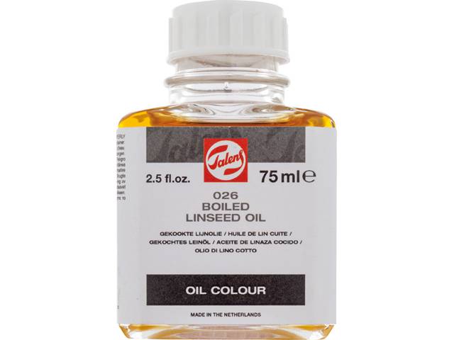 LINSEED OIL BOILED JAR 75 026 TALENS