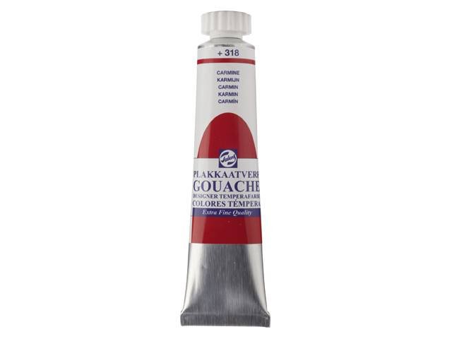 GOUACHE ΤΕΜΠΕΡΑ 20ML 318 CARMINE ROYAL TALENS
