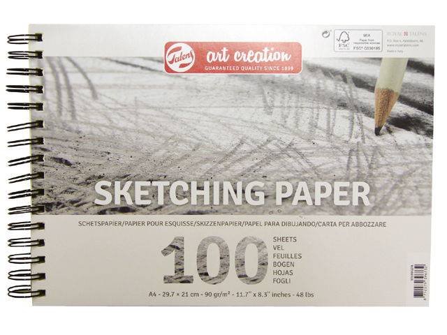 ΜΠΛΟΚ ΣΧΕΔΙΟΥ A4 90ΓΡ 100Φ SKETCH PAPER ART CREATION