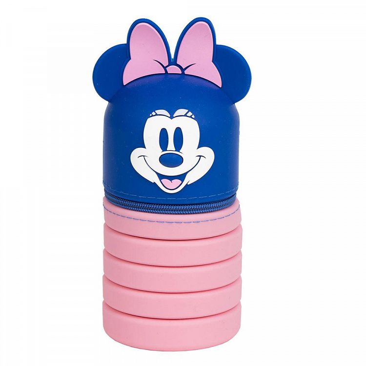 Κασετίνα Σιλικόνης Κύλινδρος DISNEY Minnie Mouse