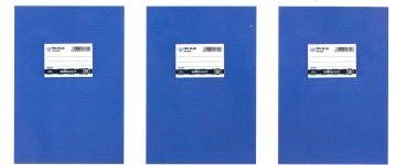 ΤΕΤΡΑΔΙΟ ΠΛΑΣΤΙΚΟ PRO BLUE 80gr 17Χ25/80Φ ΡΙΓΕ