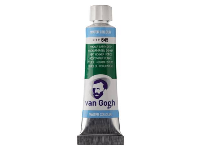 WATERCOLOUR VAN GOGH 10ML 645 HOOKER GREEN DEEP