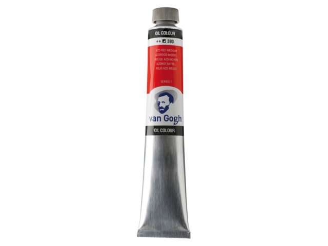 ΛΑΔΙΑ VAN GOGH 60ML S1 No. 393 AZO RED MED