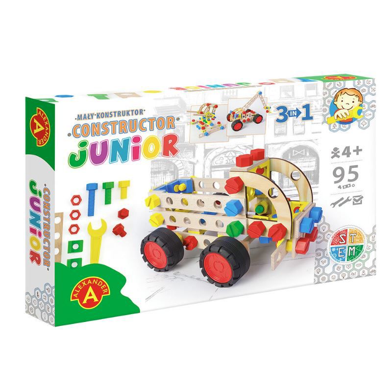 ΠΑΙΧΝΙΔΙ ΚΑΤΑΣΚΕΥΩΝ ΞΥΛΙΝO ΦΟΡΤΗΓΟ ΓΙΑ ΠΑΙΔΙΑ 4 ΕΤΩΝ STEM