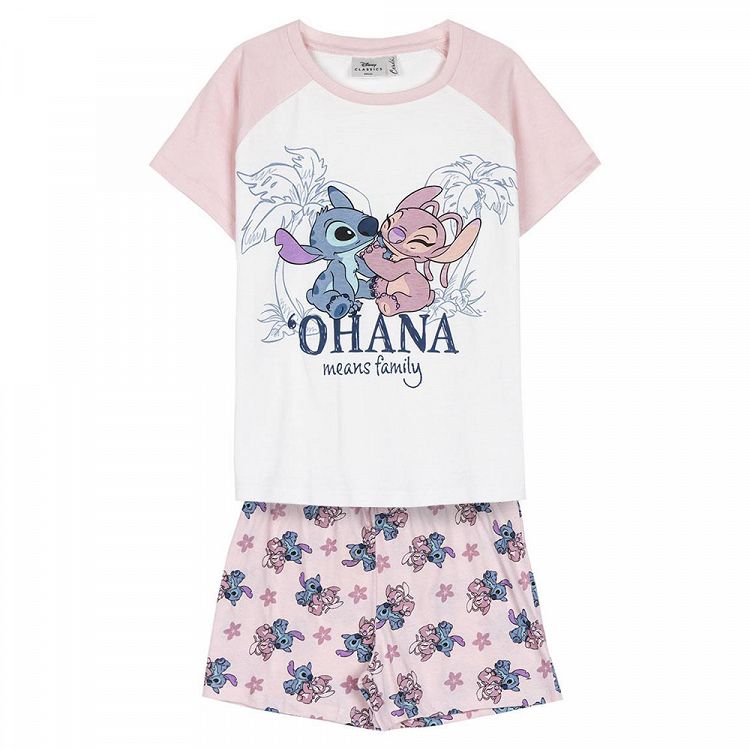 Παιδικές Πιτζάμες Single Jersey DISNEY Lilo & Stitch - Μέγεθος 12/13 ετών