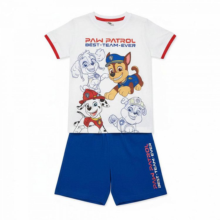 Σετ 2 τεμάχια T-Shirt και Σορτς, για 3 Ετών PAW PATROL